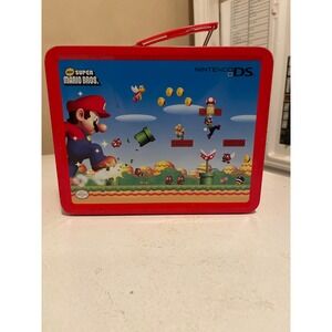 Nintendo‎ DS Super Mario Bros Red Lunchbox Console Bundle Tested